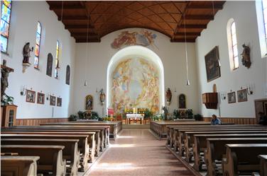 Die neue Pfarrkirche St. Sebastian in Graun steht nun unter direktem Denkmalschutz