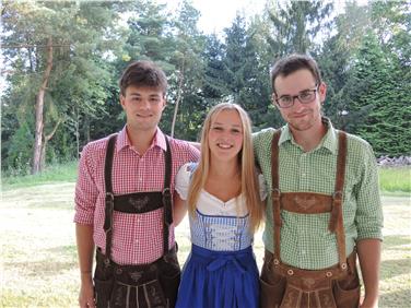 Europameister 2016: Felix Unterhofer, Evi Tschager und  Florian Unterhofer