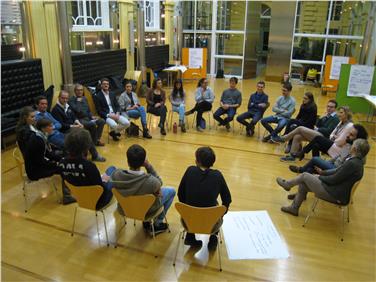 Die Mitglieder der drei Landesjugendbeiräte trafen sich am vergangenen Freitag zu einer gemeinsamen Tagung im Landhaus 1.