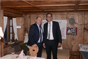 Landeshauptmann Kompatscher und Österreichs Innenminister Sobotka sind in Ridnaun zusammengetroffen - Foto: LPA/Dominik Holzer