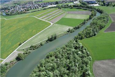Die Arbeiten bilden einen weiteren Schritt der Revitalisierungsmaßnahmen an der Ahr, die im Rahmen des Gewässerbetreuungskonzeptes Untere Ahr in den letzten beiden Jahrzehnten erfolgten. Foto: LPA/Amt für Wildbach- und Lawinenverbauung Ost