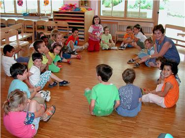 Fast 3400 Kinder besuchen die italienischen Kindergärten in Südtirol (FOTO: LPA)